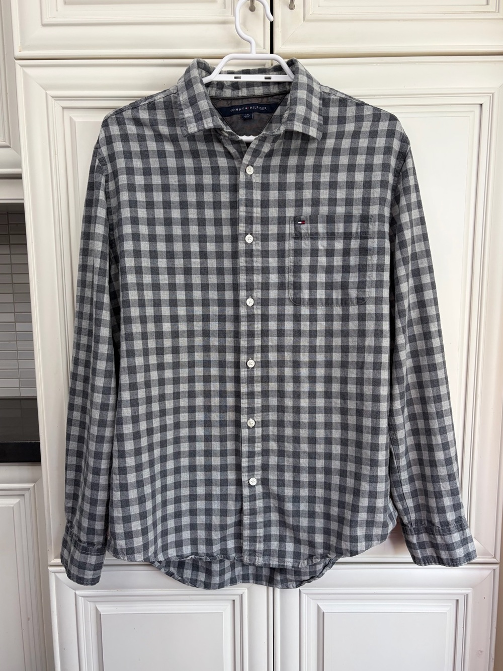 Tommy Hilfiger men’s l/s button up shirt